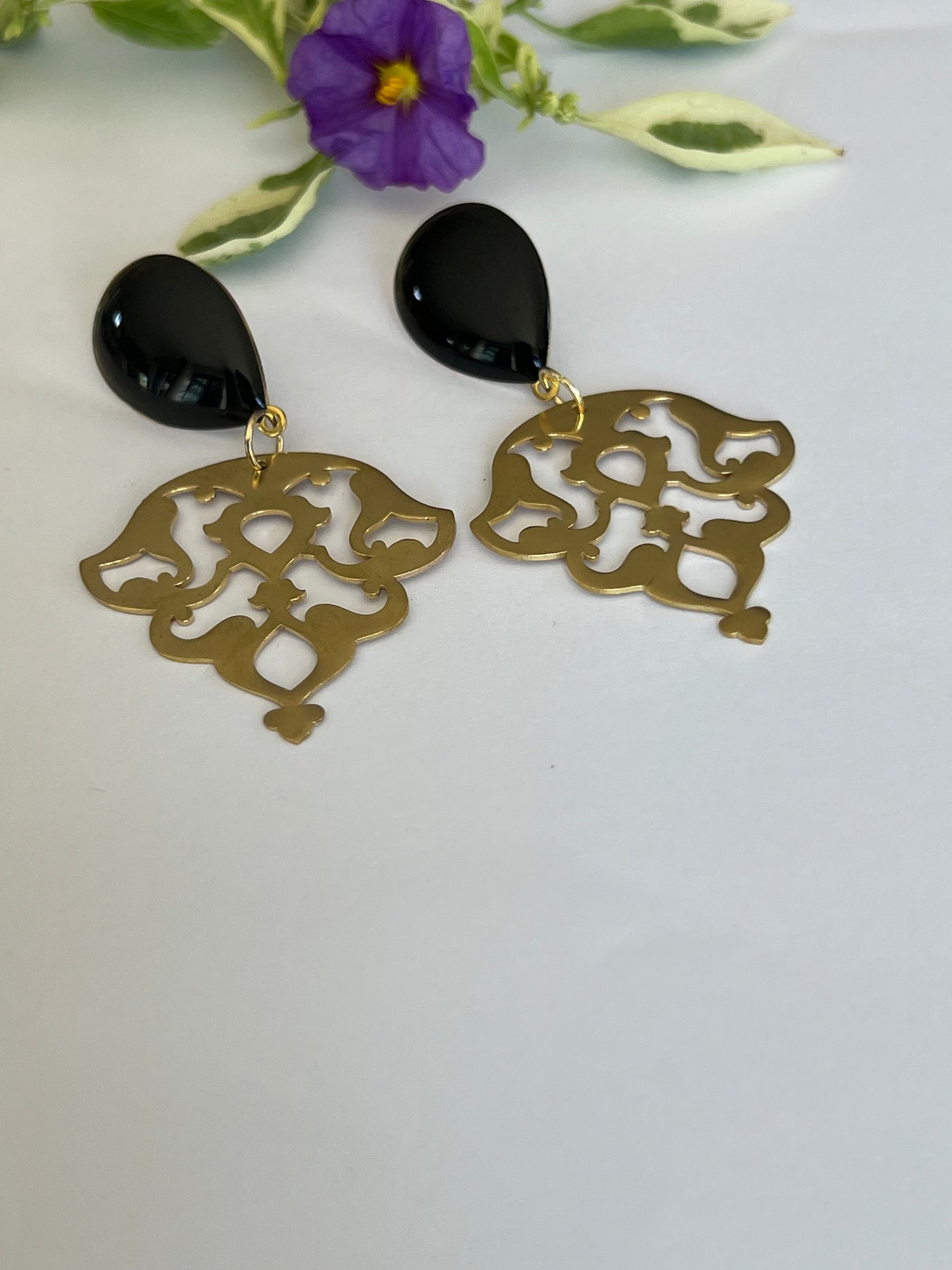 Turkish Leaf earrings